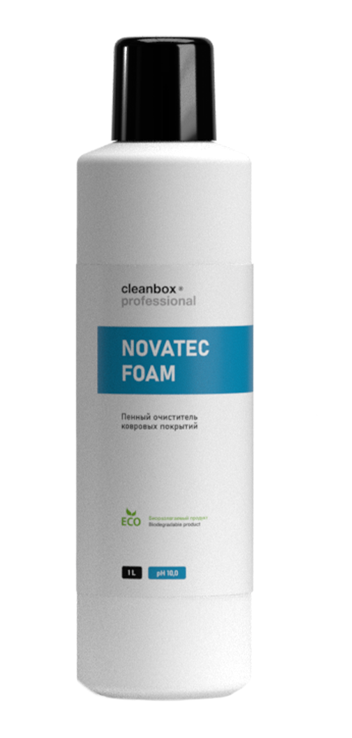 Пенный очиститель ковровых покрытий CleanBox Professional NOVATEC FOAM, 1 л