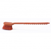 Haccper Щетка с длинной ручкой, для мытья и оттирки, жесткая, 500 мм, оранжевая