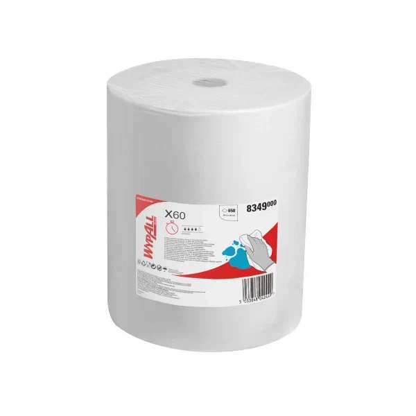 WypAll® X60 Genral Clean — Большой рулон / Белый