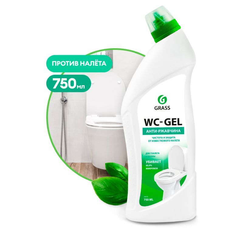 Средство для мытья сантехники   750мл Grass WC-Gel  (219175)