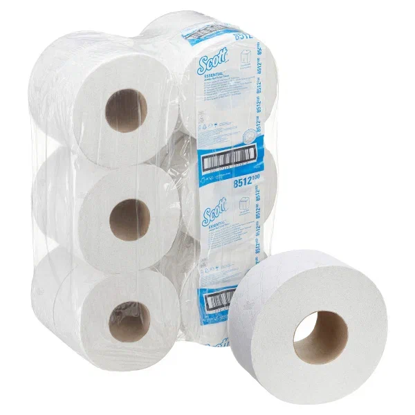 Scott® Essential™ Туалетная бумага — Jumbo / Белый