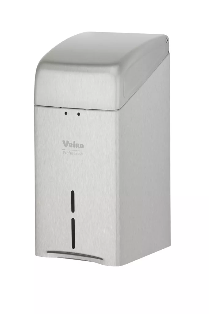 Диспенсер для листовой туалетной бумаги Veiro Professional L-ONE Steel, металлический