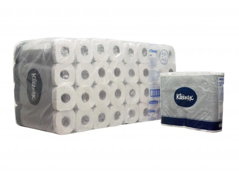 Kleenex® Туалетная бумага в рулонах — Стандартные / Белый /200
