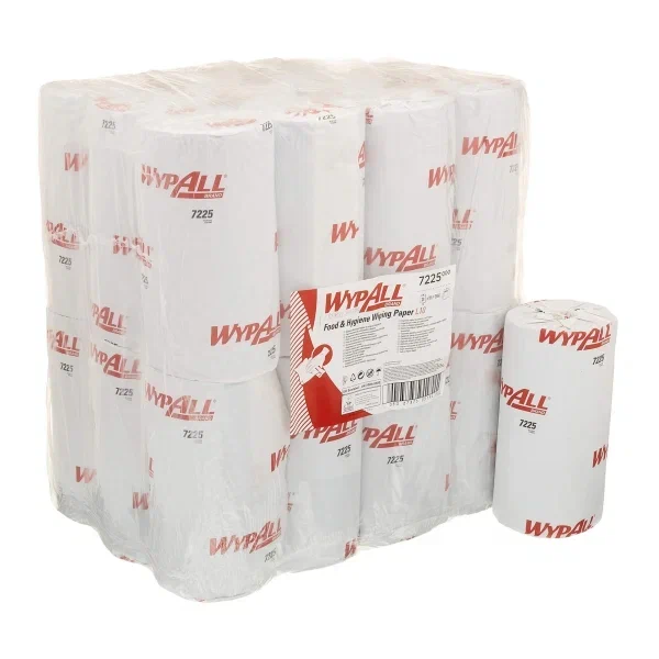 WypAll® L10 Протирочный материал для пищевой промышленности и общей очистки — Компактный рулон / Синий / 1 слой