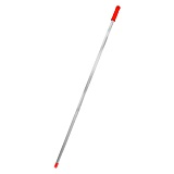 Ручка для держателя мопов, 130 см, d=22 мм, алюминий, красный