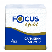 Focus Gold 1 слойные салфетки 30x30 cm