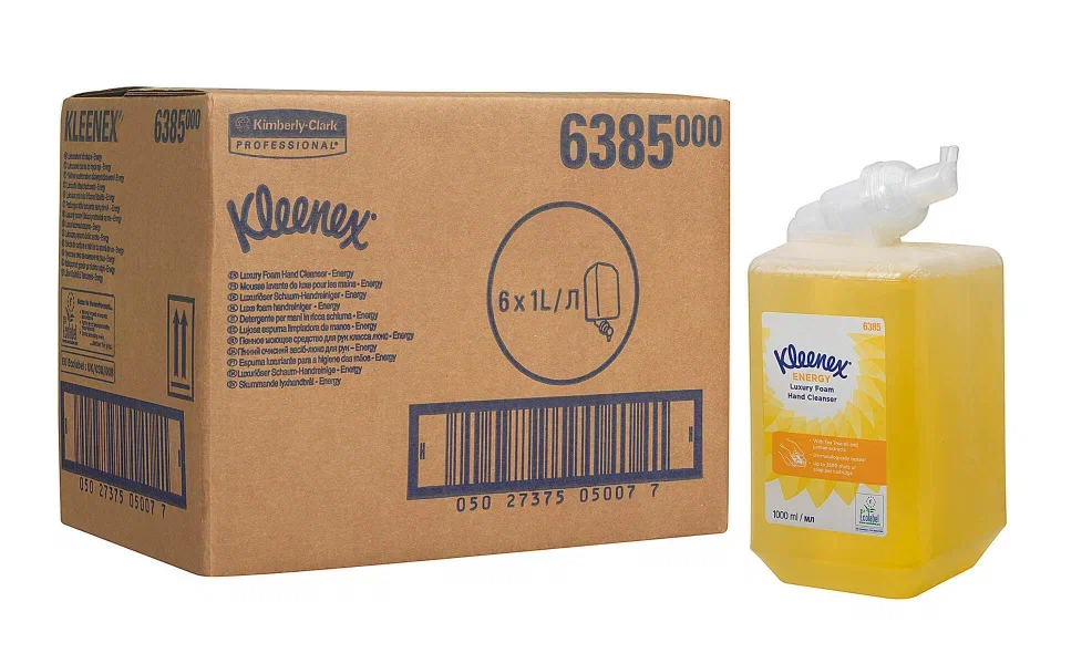 Kleenex® Botanics™ Luxury Foam Hand Wash — Картридж / Желтый / 1 л