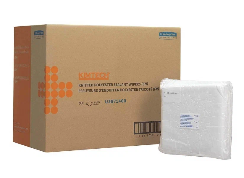 Kimtech® Auto Протирочные салфетки для удаления герметиков — Сложенная / Белый