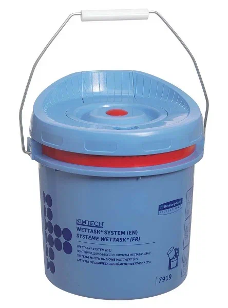 Kimtech® Wettask™ Диспенсер для протирочного материала в рулонах — Ведро / Синий