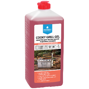 Cooky Grill Gel средство для чистки гриля и духовых шкафов, 1 л. Концентрат гелеобразный (1:1-1:50)