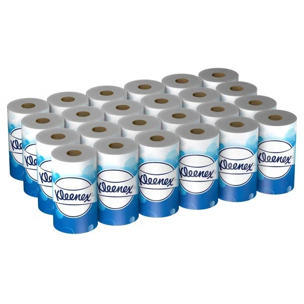Kleenex® Туалетная бумага в рулонах — Маленький рулон / Белый