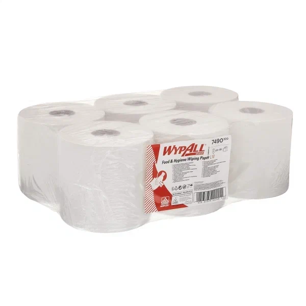 WypAll® L10 Протирочный материал для пищевой промышленности и общей очистки — Centrefeed for Reach+™ / Белый