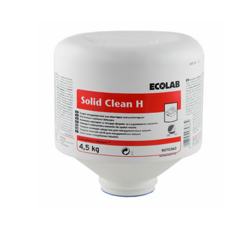 Средство для ПММ  4,5кг Ecolab Solid clean H для жесткой воды (9070360)