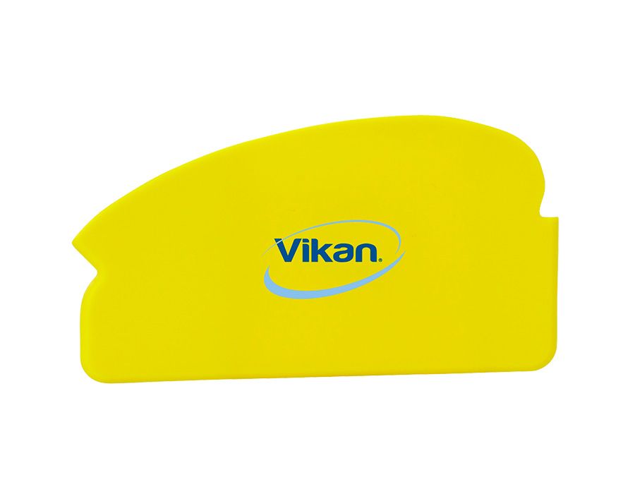 Скребок гибкий ручной универсальный Vikan, желтый 40516