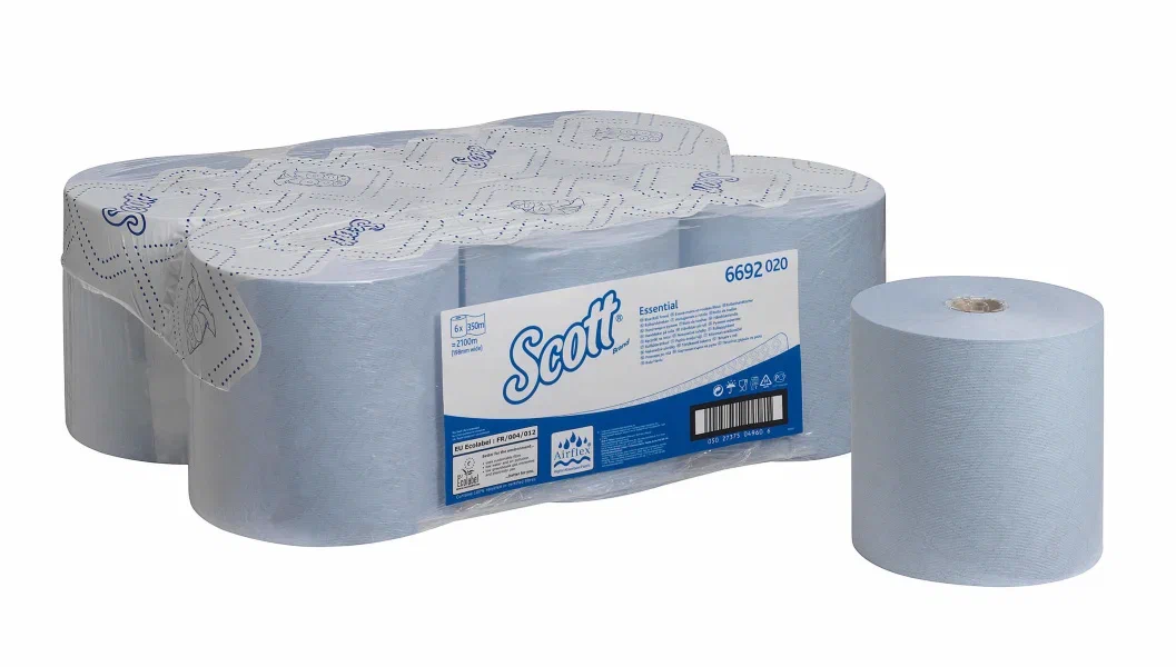 Scott® Essential™ Полотенца для рук — Рулон / Синий