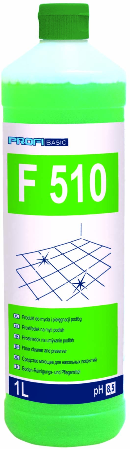 F510 Нейтральное средство для мытья и ухода за полом