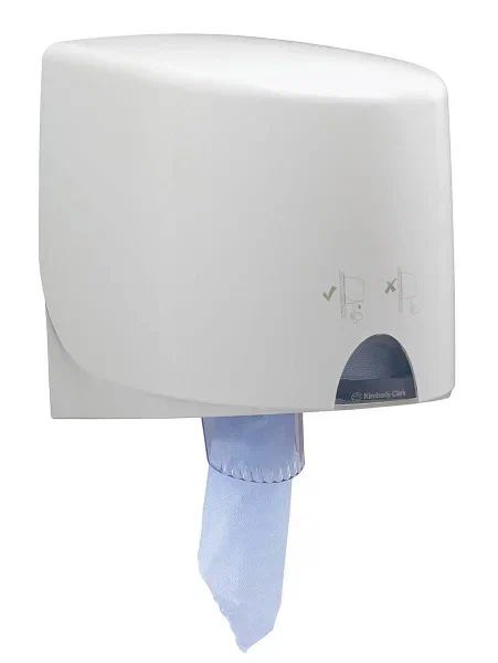 Фото товара: Aquarius™ Диспенсер для протирочных салфеток — Рулон с центральной подачей / Белый