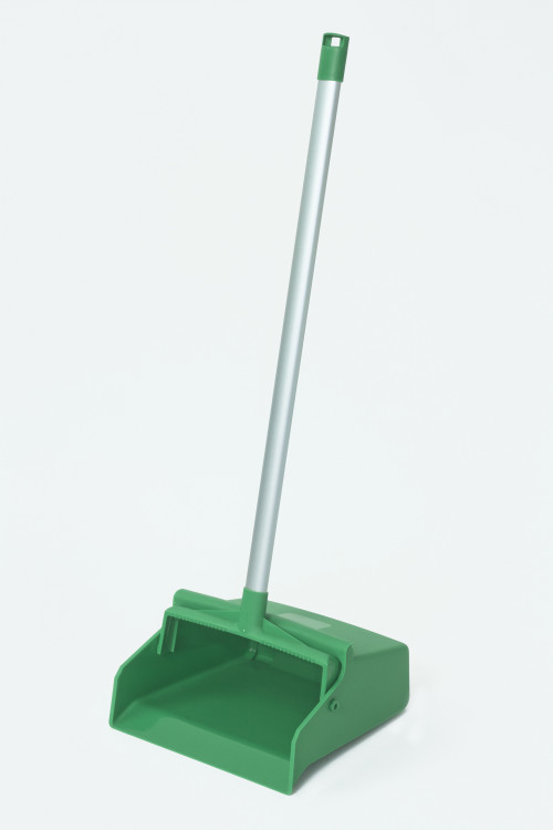Haccper Совок-ловушка с фиксатором щетки, 914 мм, зелёный