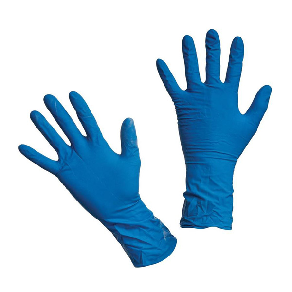 Перчатки латексные текстур. синие High risk L, 50шт/уп, 10уп/1кор High risk L 20% (Аналог LAB033)