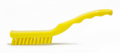 Haccper Щетка для посуды и мелких деталей, жесткая, 177 мм, жёлтая