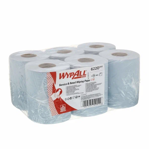 WypAll® Reach™ Протирочный материал для общественных зон — С центральной подачей / Синий
