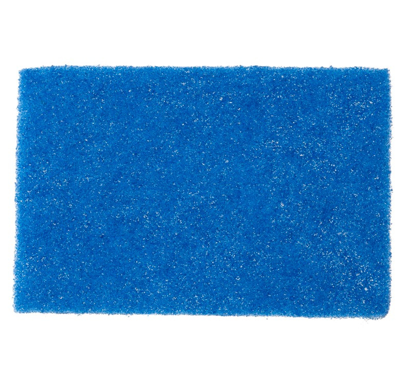 Пад ручной 10х15см синий жесткий HACCPER NOBRUSH (5 шт.)