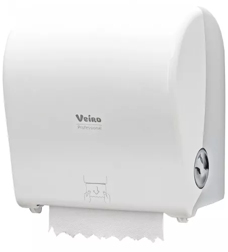 Диспенсер для рулонных бумажных полотенец Veiro Professional POD2, белый