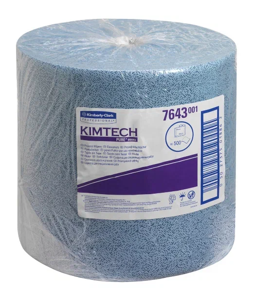 Kimtech® Протирочные салфетки — Большой рулон / Синий