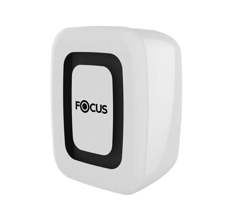 Диспенсер для листовой туалетной бумаги Focus белый (8077067)