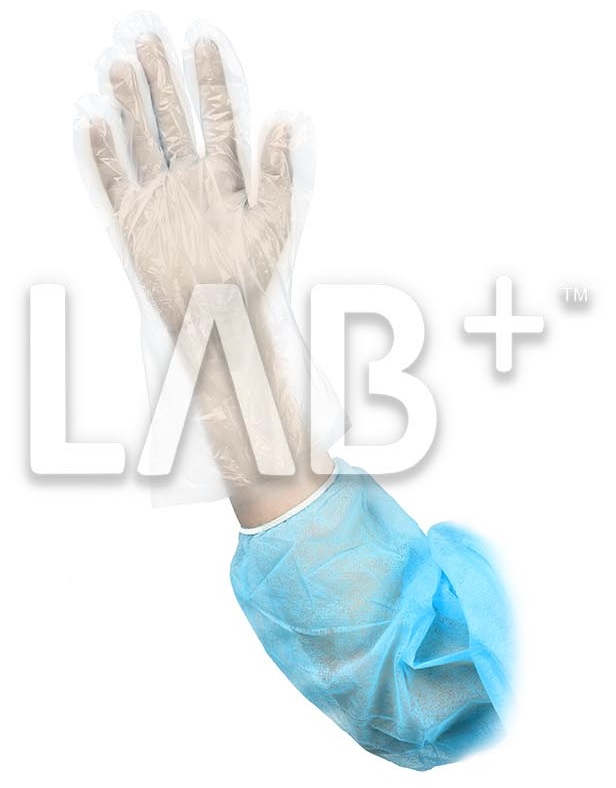 LAB+ Перчатки полиэтиленовые L 1/10000 LAB007 20%