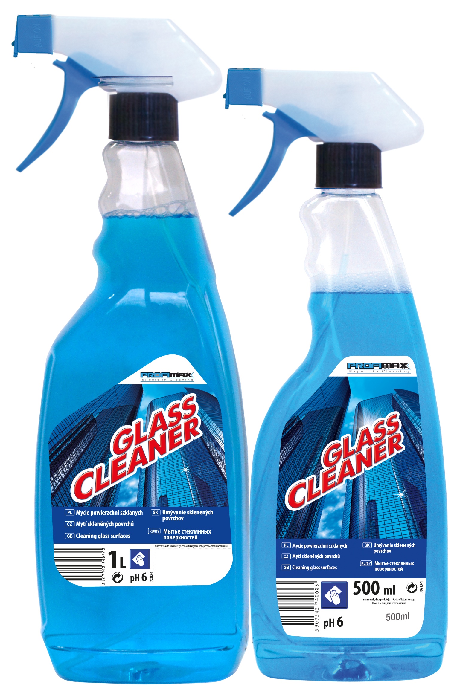 GLASS CLEANER Нейтральное чистящее средство для стеклянных поверхностей