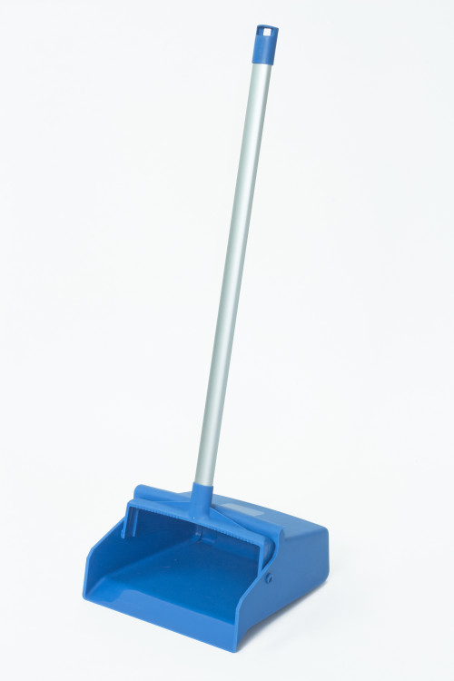 Haccper Набор для подметания совок-ловушка, щетка и рукоятка, синий