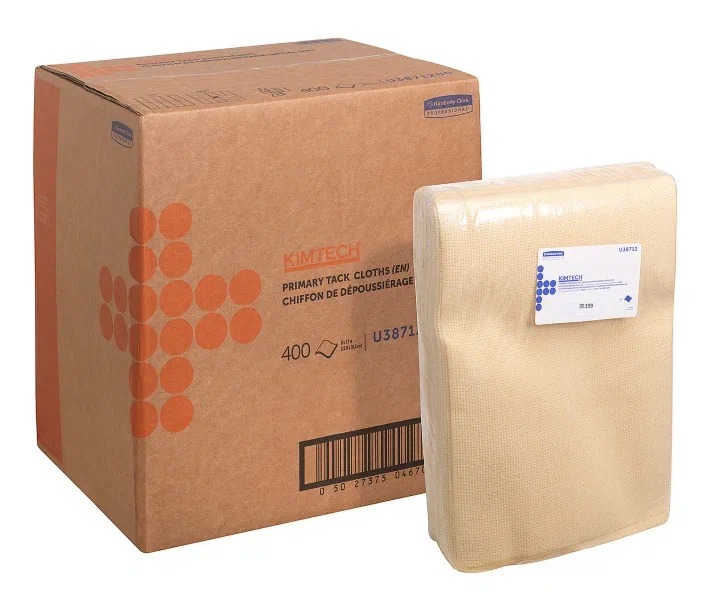 Kimtech® Auto Липкие салфетки для первичной подготовки поверхности — Сложенная / Белый