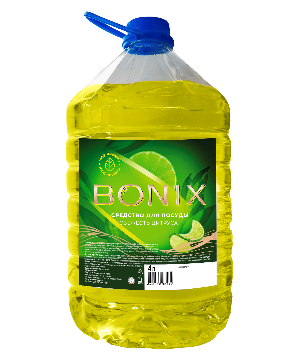 Моющее средство для посуды Bonix Свежесть Цитруса, 4 л