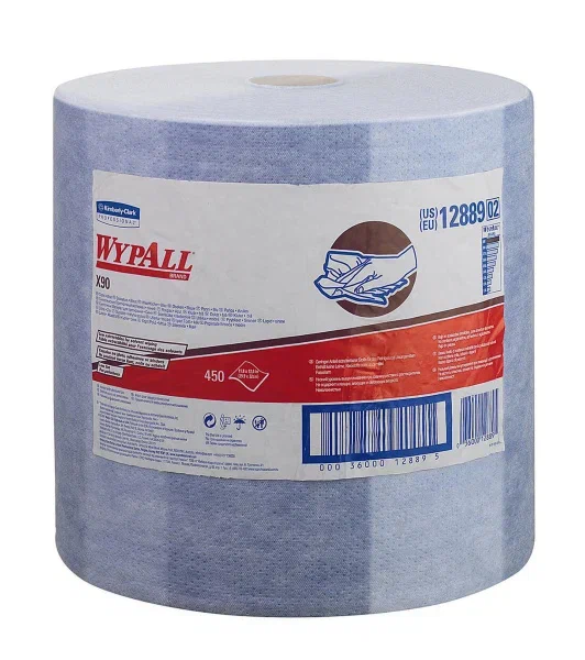 WypAll® X90 Genral Clean — Большой рулон / Синий