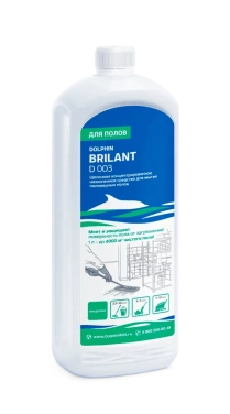 Детальное фото товара: Средство для ухода за полом Dolphin Brilant, 1 л