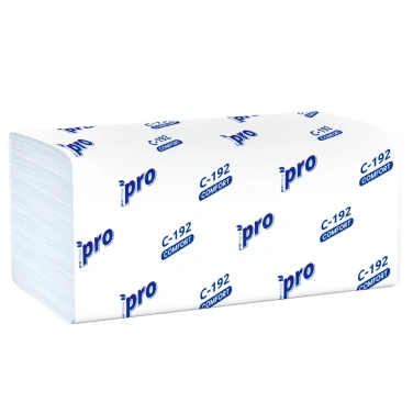 Детальное фото товара: Полотенца бумажные V-сложения «PROtissue»  (плотность 33 гр/м2)