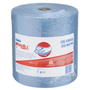 Детальное фото товара: WypAll® X80 Genral Clean — Большой рулон / Синий