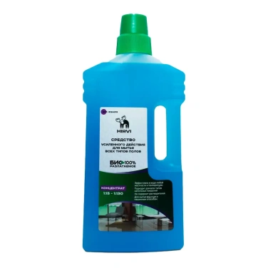 Детальное фото товара: Средство усиленного действия для мытья всех типов полов WIPE CLEAN, 1 л
