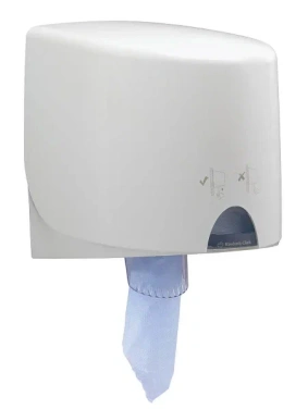 Детальное фото товара: Aquarius™ Диспенсер для протирочных салфеток — Рулон с центральной подачей / Белый
