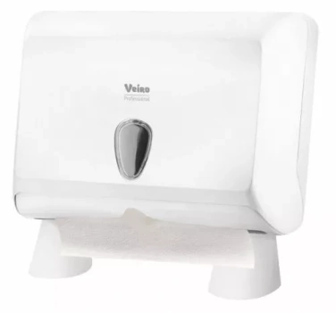 Детальное фото товара: Диспенсер для листовых бумажных полотенец Z/W-сложения Veiro Professional Prima Mini, настольный