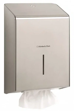 Детальное фото товара: Kimberly-Clark Professional™ Диспенсер для полотенец для рук — Нержавеющая сталь