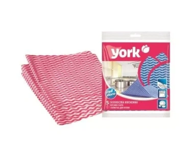 Детальное фото товара: Салфетка вискозная для кухни YORK Макарена, 5 шт. 35×35 см