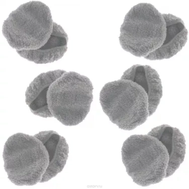 Детальное фото товара: Чистящие салфетки Hobot 188 серые (12 шт. в упак.) подходят для 188, 368, 388, R3