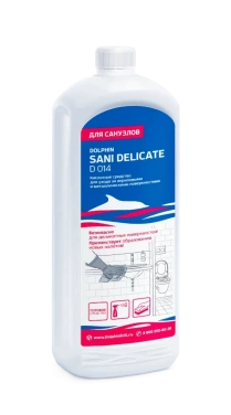 Детальное фото товара: Средство для уборки сантехники и туалетов Sani Delicate, 1 л