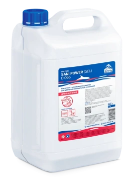 Детальное фото товара: Средство для уборки сантехники и туалетов Sani-Power (Gel), 5 л