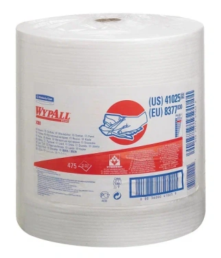 Детальное фото товара: WypAll® X80 PowerClean — Большой рулон / Белый