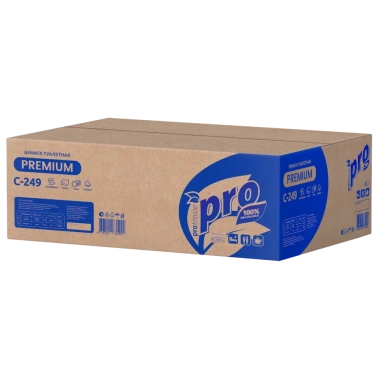 Детальное фото товара: Листовая туалетная бумага PROtissue Instant Premium двухслойная