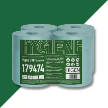 Детальное фото товара: Безворсовый нетканый материал HiGEN S90, сменный блок, 165×300 мм, 200 л./рул.