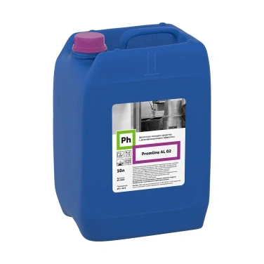 Детальное фото товара: Ph Promline AL 02 Щелочное моющее средство с дезинфицирующим эффектом, 10 л